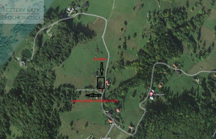 małopolskie, suski, Działka na sprzedaż